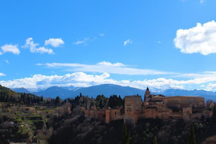 Alhambra in Granada, Spain