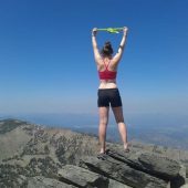 Amanda Nevin, an Ecology student from Ireland