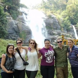 Animal conservation students Thailand