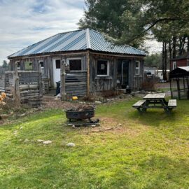 backyard of common room for volunteers