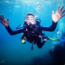 marine conservation volunteering and diving in Barcelona