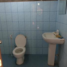 Bathroom at field house