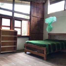 Bedroom in volunteer house