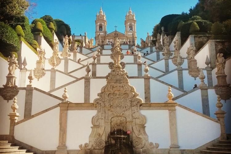 Bom de Jesus monument in Braga