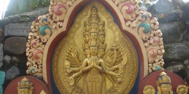 Buddhist shrine in Nepal