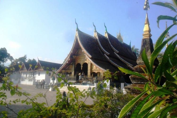 Temple in Luang Prabang, Laos
