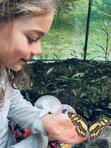 Family volunteering with sea turtles and wildlife in Costa Rica