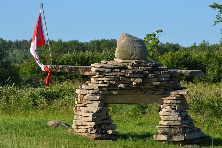 Canada InukShuk stone