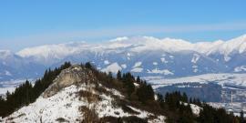 Carpathian Mountain range in Slovakia