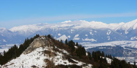 Carpathian Mountain range in Slovakia