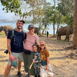 Claire and Family Laos