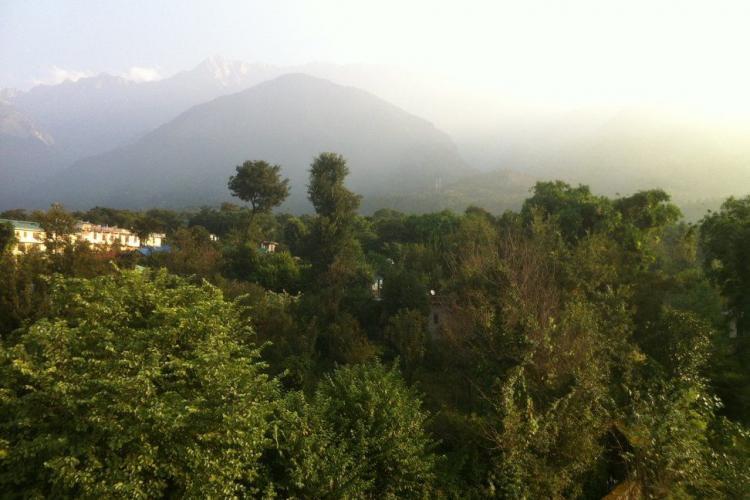 Mountains in Dharamsala, India