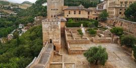 View from fort in Granada, Spain