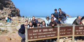 University group volunteering for Marine Science