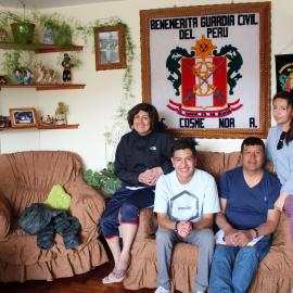 Host family in Cusco