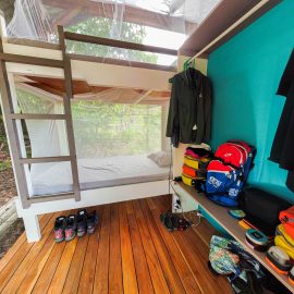 Jungle dorm for volunteers