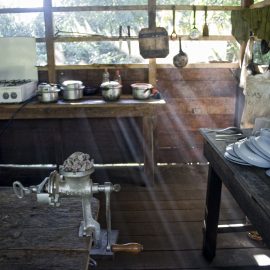 Reforestation kitchen peru
