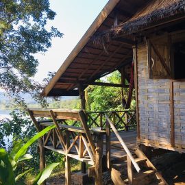 Elephant sanctuary in Laos accommodation