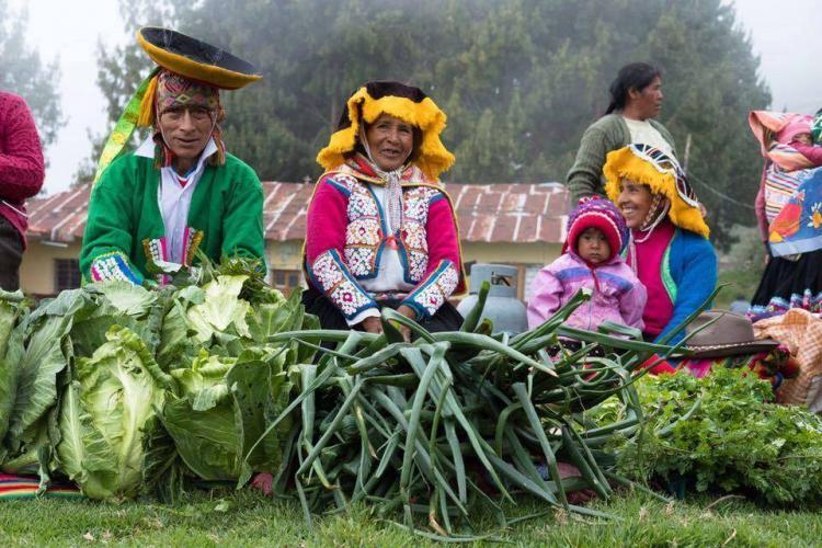 Locals from the Andes