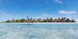 Maldives beach island