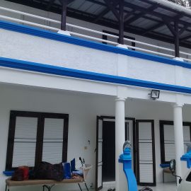 Balcony in Mauritius