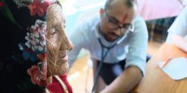 Health camp volunteer in Nepal