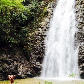 Montezuma waterfalls in Costa Rica