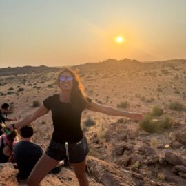 Family volunteering in Namibia