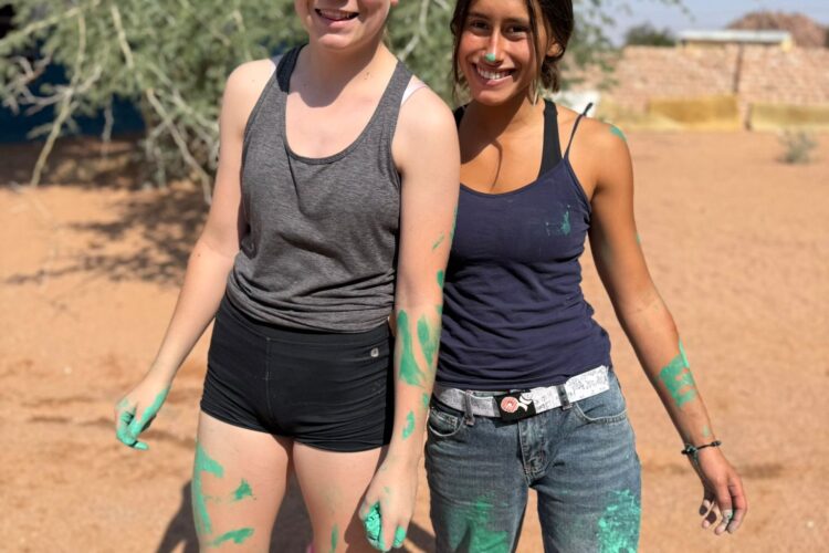 Family volunteering in Namibia
