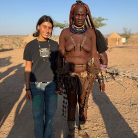 Family volunteering in Namibia