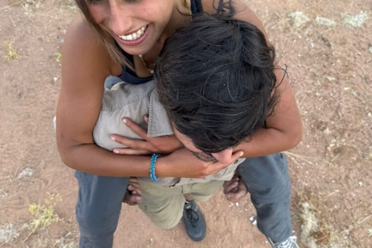 Family volunteering in Namibia