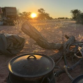 Family volunteering in Namibia