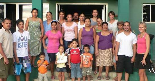 Volunteers homestay lodging in Ostional, Costa Rica