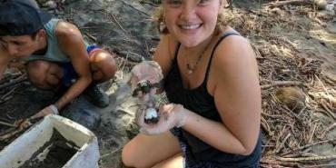 Miriam volunteer Costa Rica