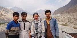 Rae Hadley travel with group