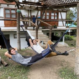 Family volunteering Ecuador