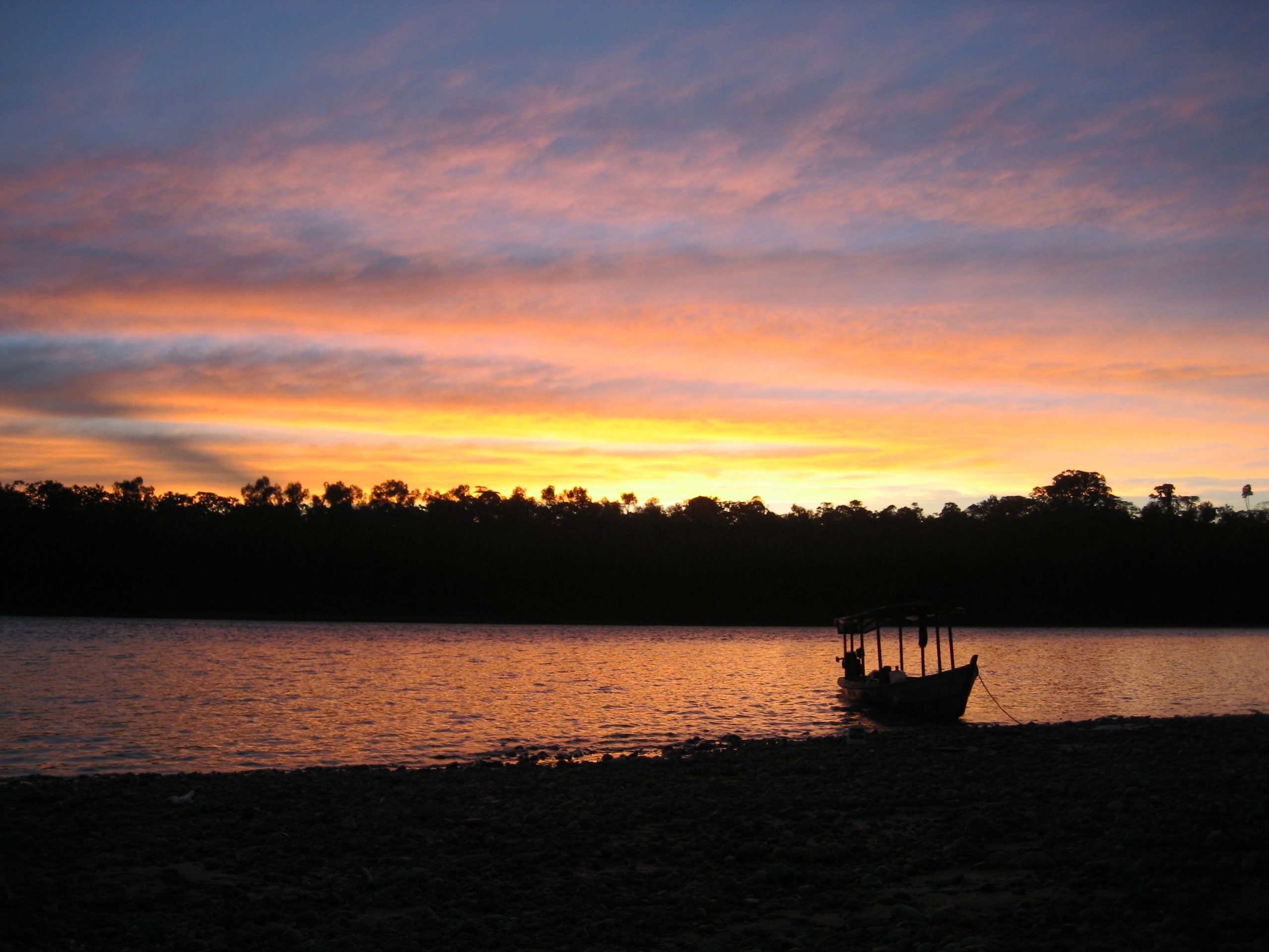 Sunset Peru reforestation