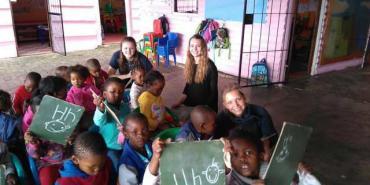 Tessa volunteer at ORCA project