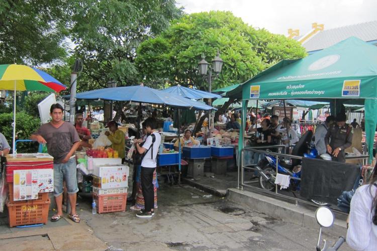 Street market in Bangkok