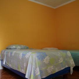 Volunteer house bedroom in Galapagos