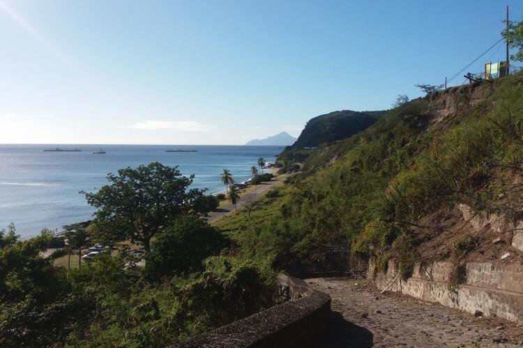 Coastline in St Eustatius