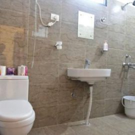 Volunteer bathroom India