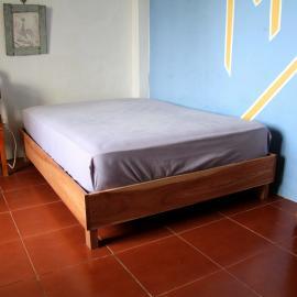 Bedroom for volunteers in Galapagos