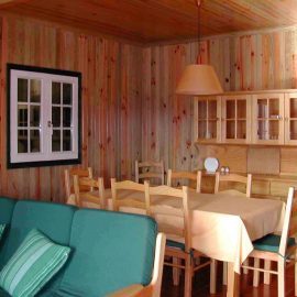 Volunteer dining area Portugal