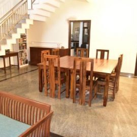 Volunteer dining area India