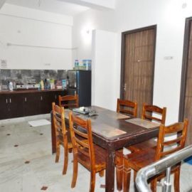 Volunteer dining area India