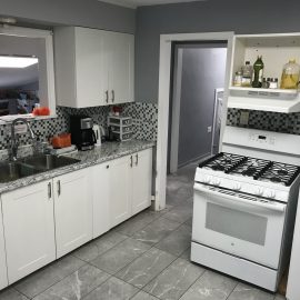 Volunteer kitchen in Canada