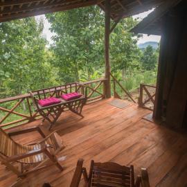 Volunteer Seating Area in Laos