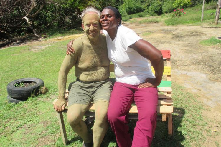 Senior volunteer in South Africa