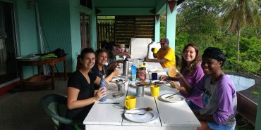 Breakfast time in Grenada